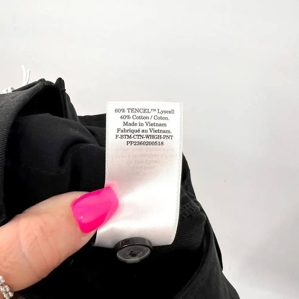 Everlane Womens The Way-High Drape Pants Size 6 Black 31